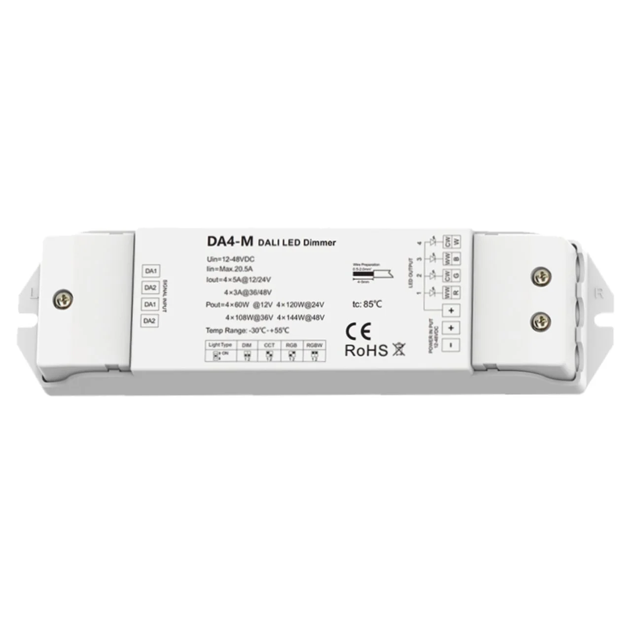 Φωτογραφία προϊόντος: CV DALI CONTROLLER DT6/DT8 4X5A