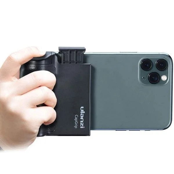 Φωτογραφία προϊόντος: OEM Κλείστρο κάμερας smartphone ULANZI CapGrip με αποσπώμενο ασύρματο τηλεχειριστήριο για iPhone τηλέφωνα Samsung Google OnePlus Βίντεο/Φωτογραφίες