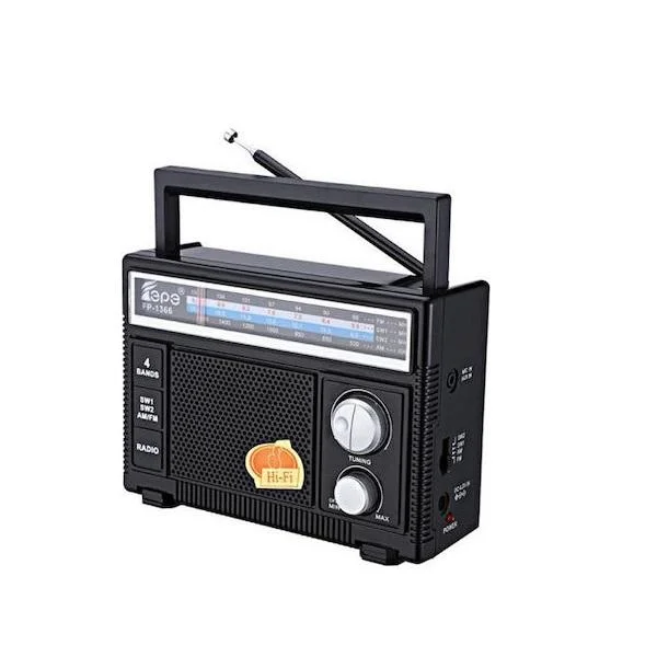 Φωτογραφία προϊόντος: OEM FP-1366 Black φορητό ραδιόφωνο