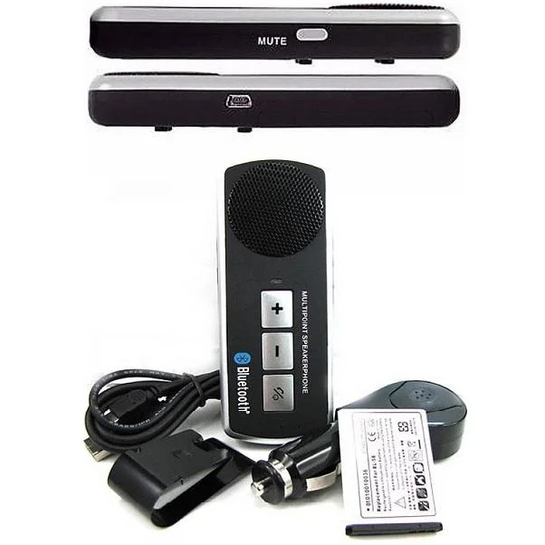 Φωτογραφία προϊόντος: OEM Bluetooth Αυτοκινήτου για το Αλεξήλιο (με USB θύρα Φόρτισης) Κωδικός: 3205