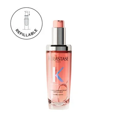 Φωτογραφία προϊόντος: Kerastase Chroma Absolu Chroma Absolu L Ηuile Chroma Éclat Refillable Έλαιο για Βαμμένα Μαλλιά 75ml