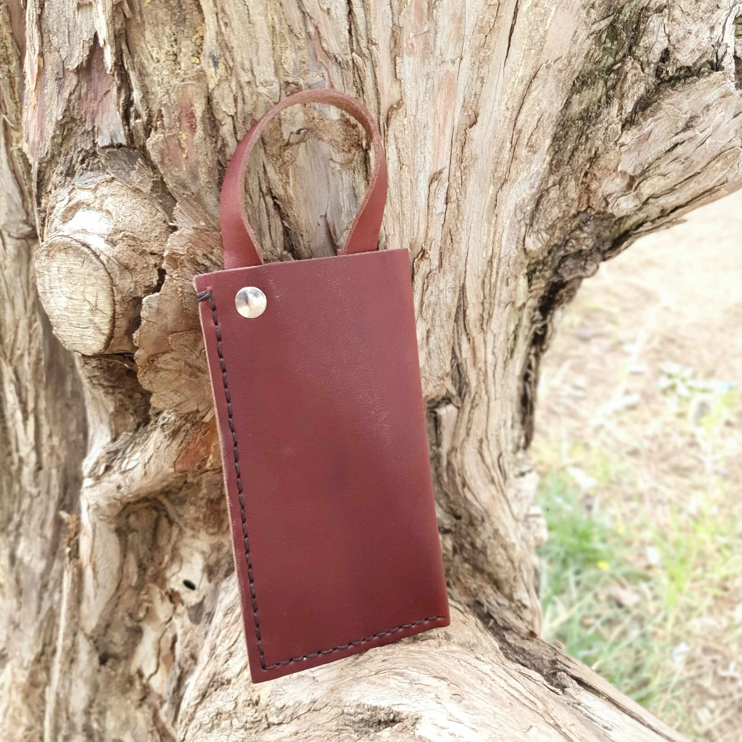 Φωτογραφία προϊόντος: ByLeather ΧΕΙΡΟΠΟΙΗΤΗ ΔΕΡΜΑΤΙΝΗ ΚΛΕΙΔΟΘΗΚΗ ΜΕ ΧΑΡΑΞΗ bruciato