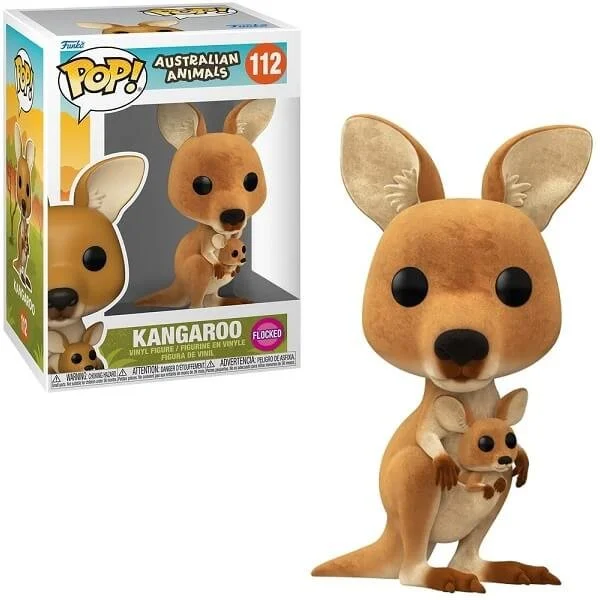 Φωτογραφία προϊόντος: Funko POP Australia Animals - Kangaroo Flocked 112 Vinyl Figure