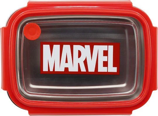 Φωτογραφία προϊόντος: Stor Marvel Ανοξείδωτο Παιδικό Δοχείο Φαγητού 1.02lt Κόκκινο