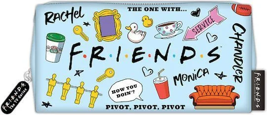 Φωτογραφία προϊόντος: Αυθεντική Friends tv Κασετίνα με 1 Θήκη Μπλε