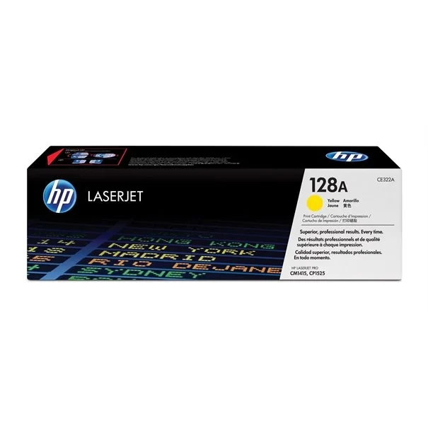 Φωτογραφία προϊόντος: Toner HP Color Laser Pro CM1415 yellow CE322A