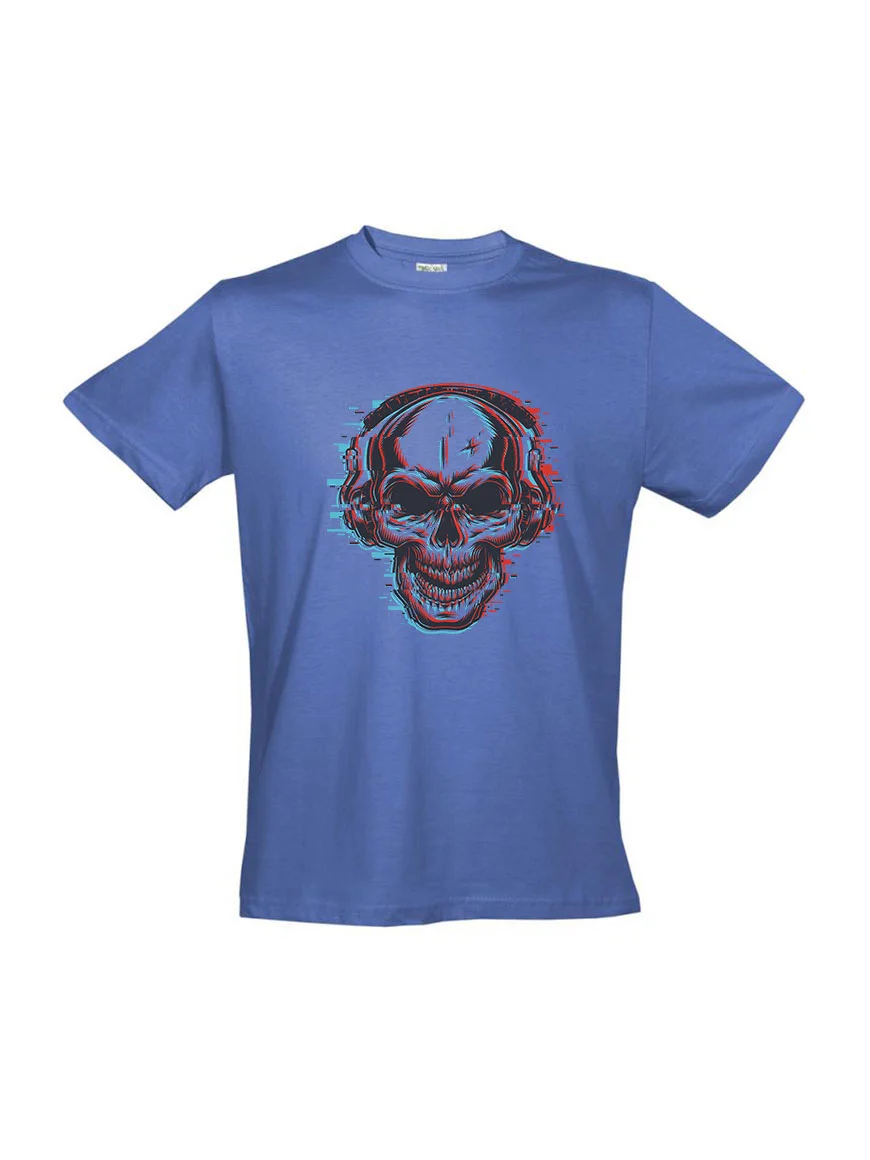 Φωτογραφία προϊόντος: Shaked Skull T-shirt 241/256 ROYAL BLUE