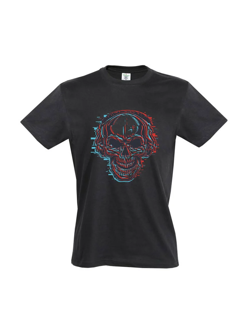 Φωτογραφία προϊόντος: Shaked Skull T-shirt 312 BLACK