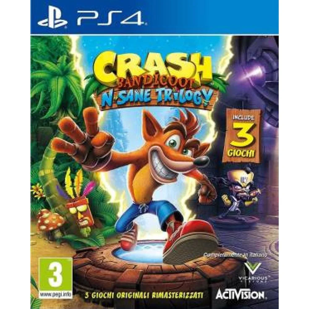 Φωτογραφία προϊόντος: Crash Bandicoot N. Sane Trilogy PS4 Game