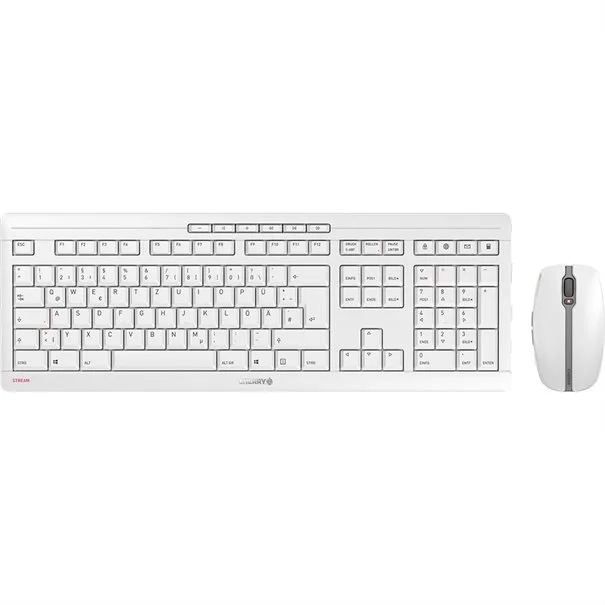 Φωτογραφία προϊόντος: Cherry Desktop STREAM [DE] Wireless pale grey Deutschland