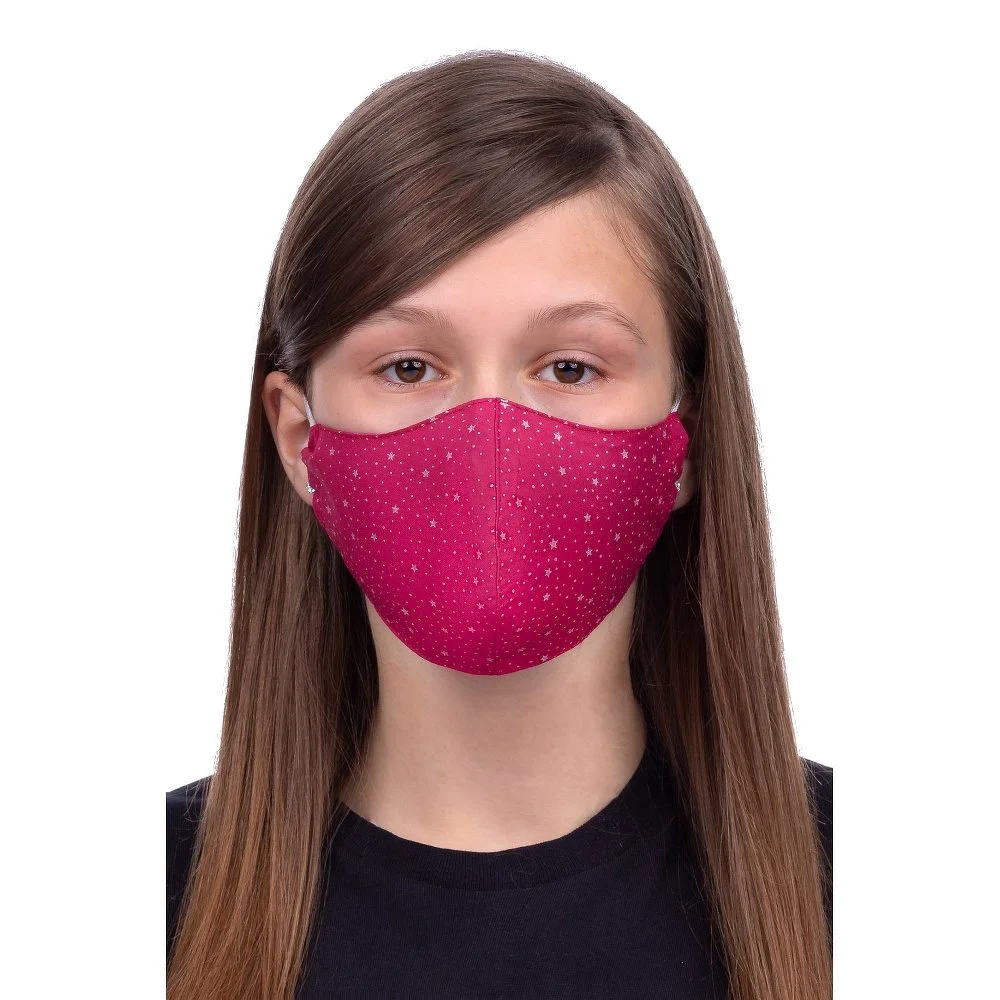 Φωτογραφία προϊόντος: Profiled face mask for kids 8-12 -stars