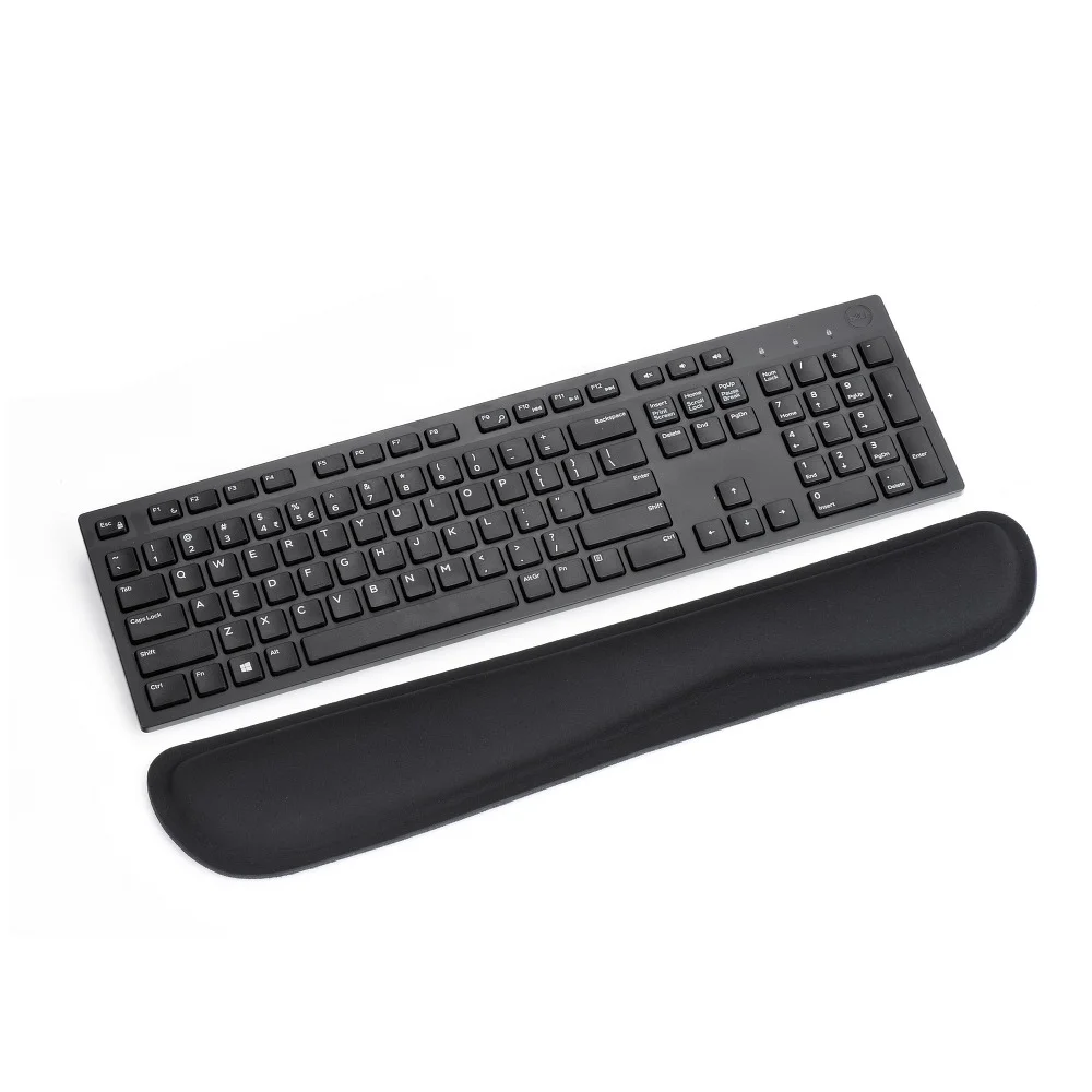 Φωτογραφία προϊόντος: Ergonomic wrist support for keyboard 460x85x25mm / black