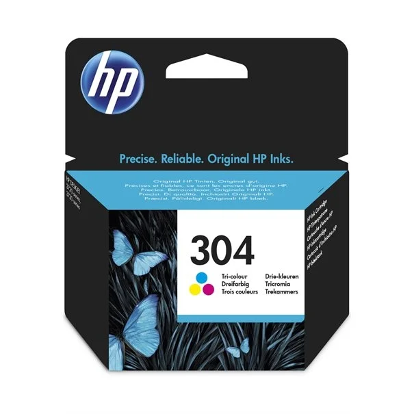 Φωτογραφία προϊόντος: Tinte HP DeskJet 26xx, 37xx, Envy 50xx N9K05AE COLOR (304) bis zu 100 Seiten