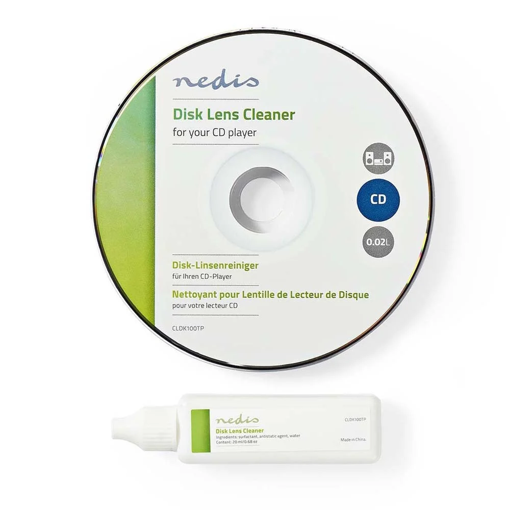 Φωτογραφία προϊόντος: Nedis Disk Lens Cleaner CLDK100TP