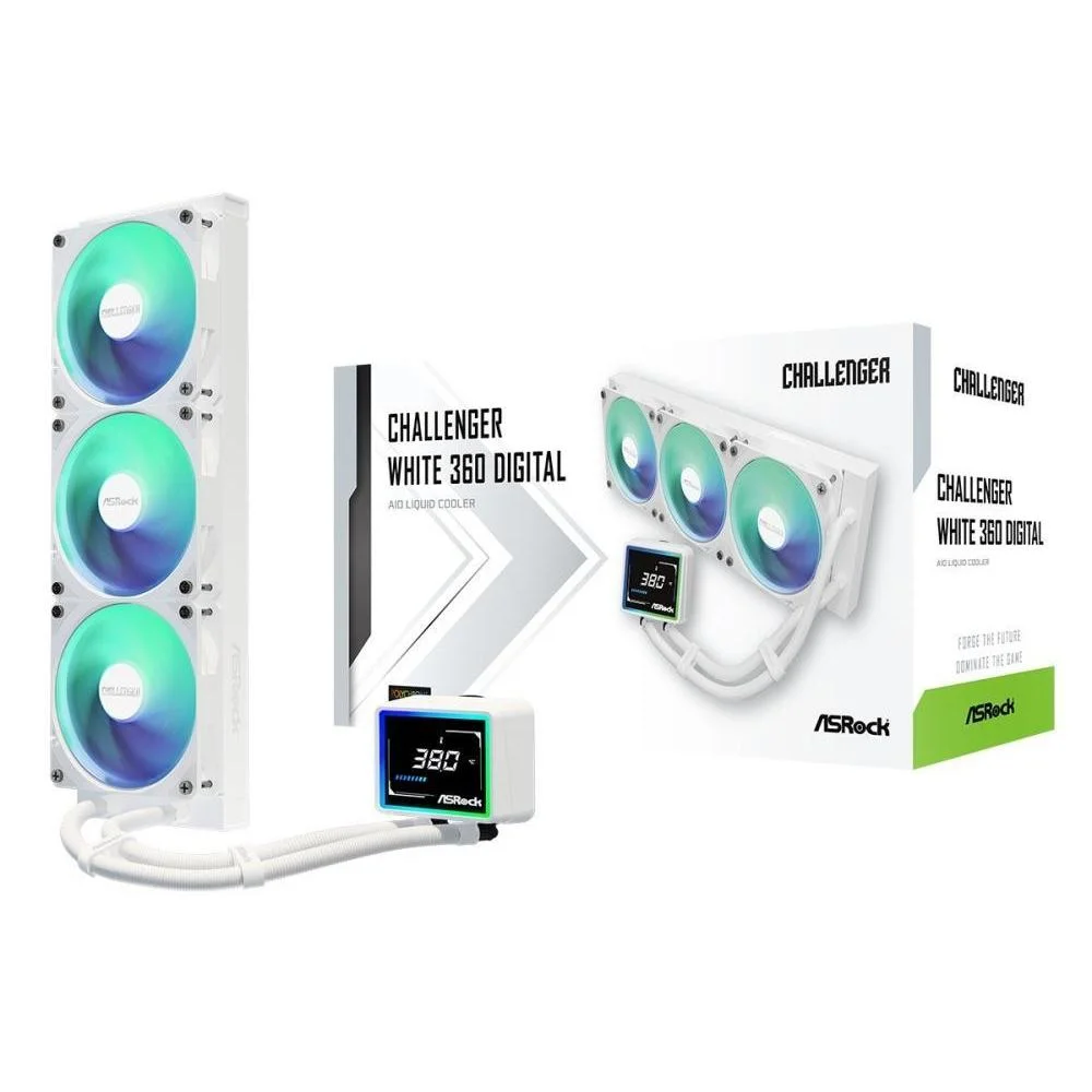 Φωτογραφία προϊόντος: ASRock Challenger White 360 Digital Cooling