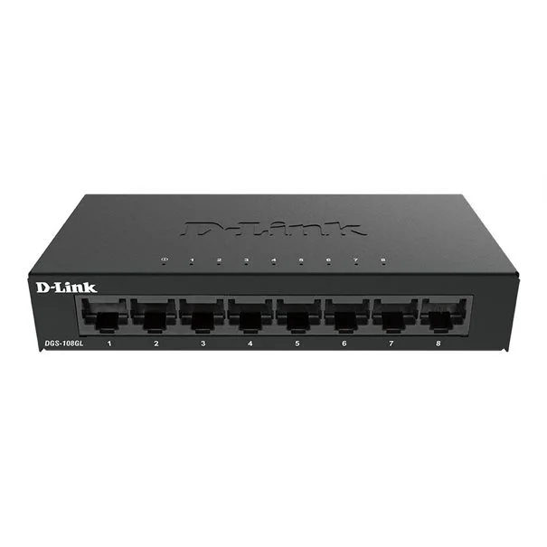 Φωτογραφία προϊόντος: D-Link Switch DGS-108GL 8xGBit Unmanaged