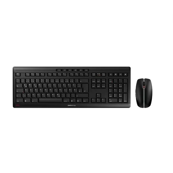 Φωτογραφία προϊόντος: Cherry Desktop STREAM RECHARGE [US/EU] Wireless black US-Englisch mit €-Zeichen
