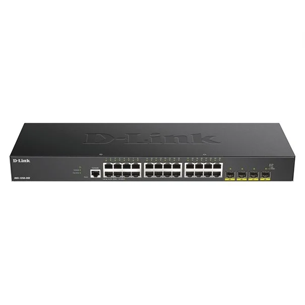 Φωτογραφία προϊόντος: D-Link Switch DGS-1250-28X 24xGBit/4xSFP+ 19" Managed