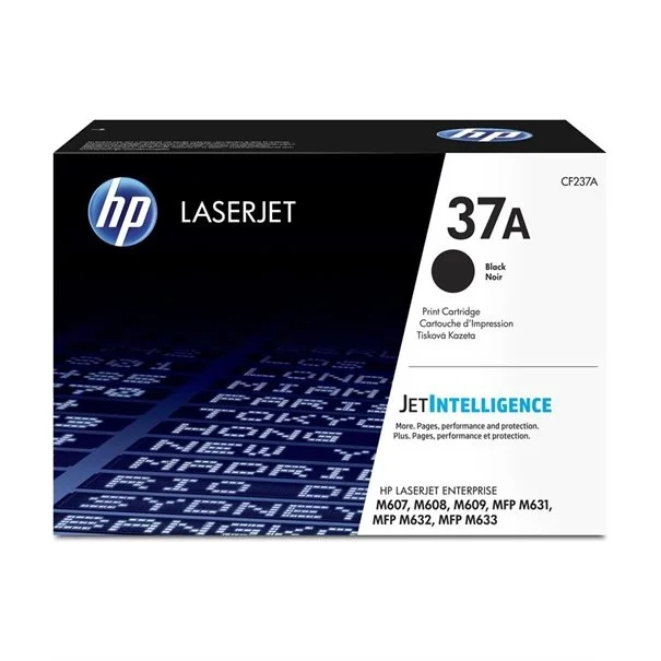 Φωτογραφία προϊόντος: Toner HP Laser 37A BLACK CF237A 11k Laserjet Enterprise M607/M608
