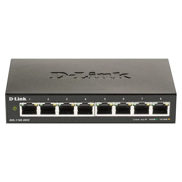 Φωτογραφία προϊόντος: D-Link Switch DGS-1100-08V2 8xGBit Managed
