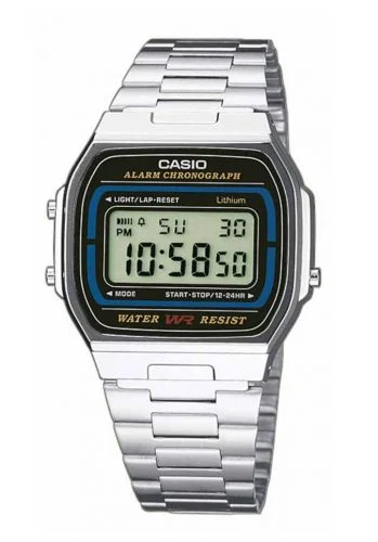 Φωτογραφία προϊόντος: CASIO Collection Stainless Steel Bracelet A164WA-1VES