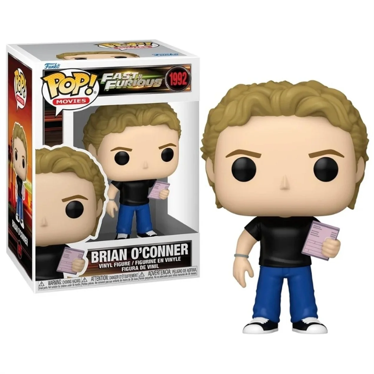Φωτογραφία προϊόντος: Φιγούρα Funko POP! Movies: Fast +amp; Furious - Brian O Connor #1992 Vinyl Figure