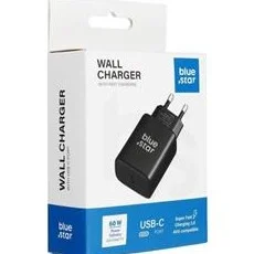Φωτογραφία προϊόντος: Φορτιστής τοίχου Phone charger Blue Star USB C AVS3A TFB--60W black