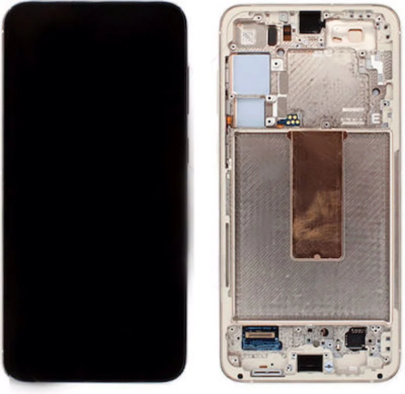 Φωτογραφία προϊόντος: OEM Οθόνη Soft Oled με Μηχανισμό Αφής και Πλαίσιο για Galaxy S23+ (silver)