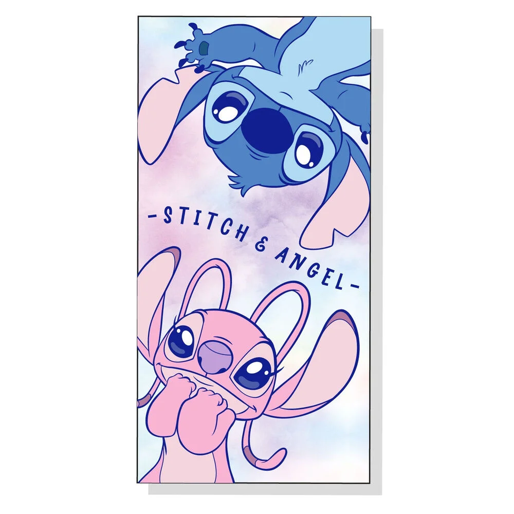 Φωτογραφία προϊόντος: Πετσέτα θαλάσσης Disney Stitch + Angel microfibre beach towel 70*140cm