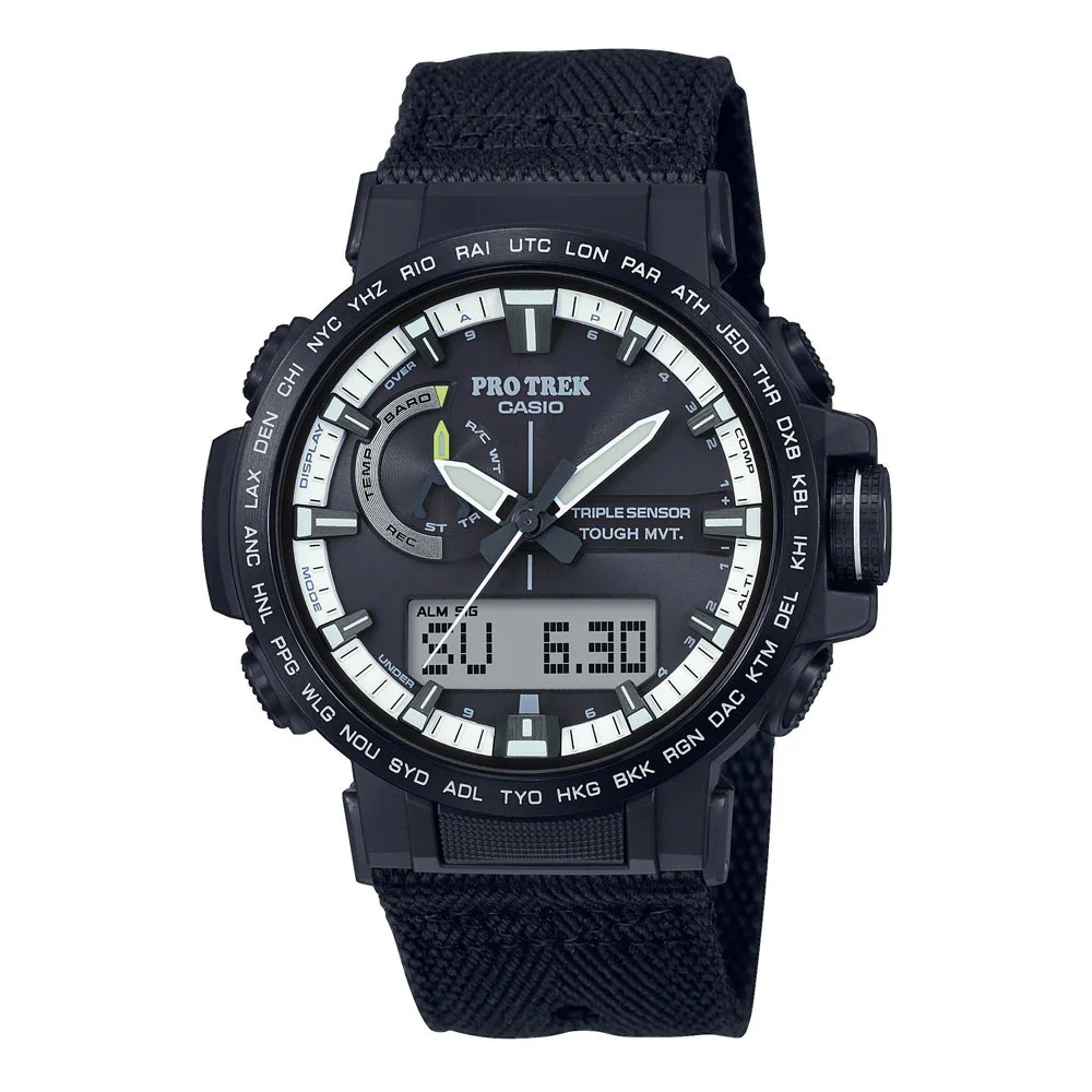 Φωτογραφία προϊόντος: CASIO Protrek Solar Radio Controlled Black Strap PRW-60YBM-1AER