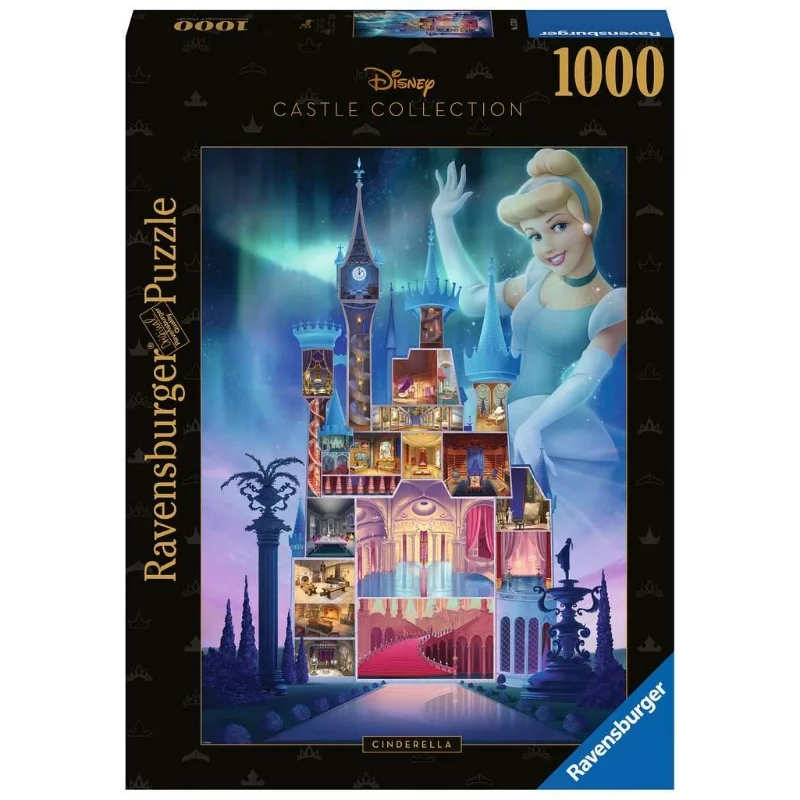 Φωτογραφία προϊόντος: Ravensburger Παζλ DISNEY CASTLE - Cinderella - Puzzle 1000pcs 12000259