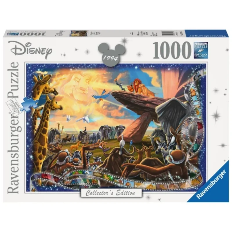 Φωτογραφία προϊόντος: Ravensburger Παζλ DISNEY - Puzzle Collector s Edition 1000P - The Lion King 19747