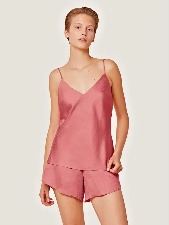 Φωτογραφία προϊόντος: Πιτζάμα Silky Sensuality σετ Ροζ Relaxed Fit Triumph