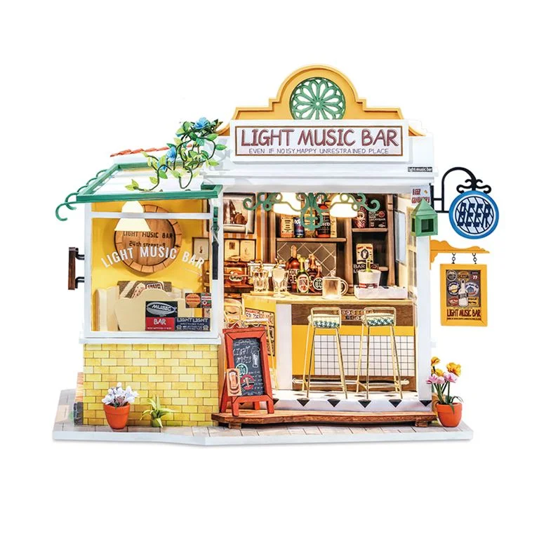 Φωτογραφία προϊόντος: Rolife Light Music Bar DG147 DIY Wooden Dollhouse