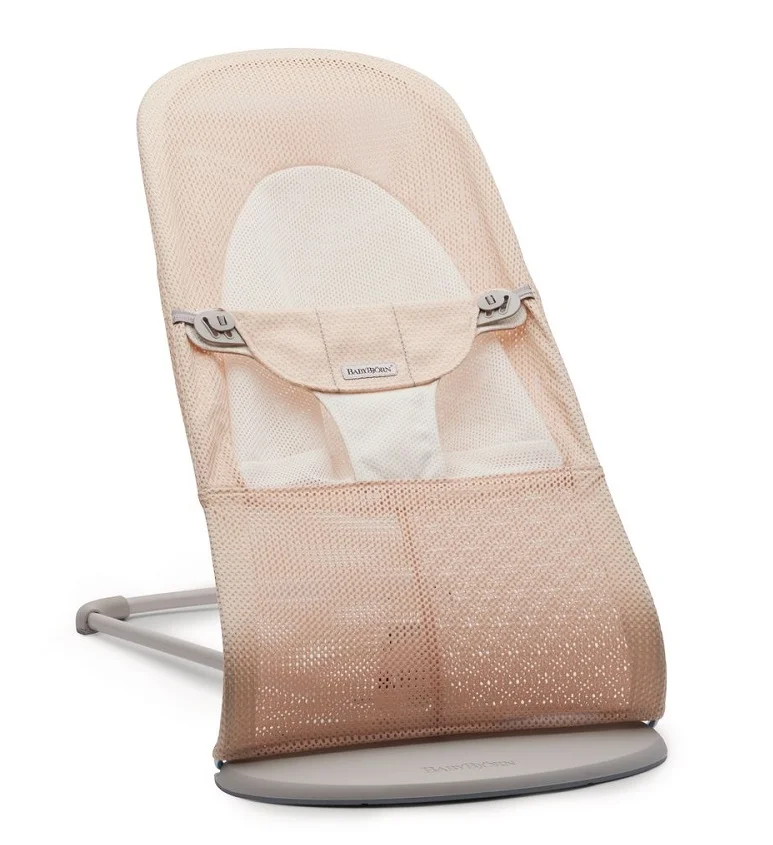 Φωτογραφία προϊόντος: Ριλάξ BabyBjorn Balance Soft, Mesh Pearly pink White (LGF) - 1814-005142