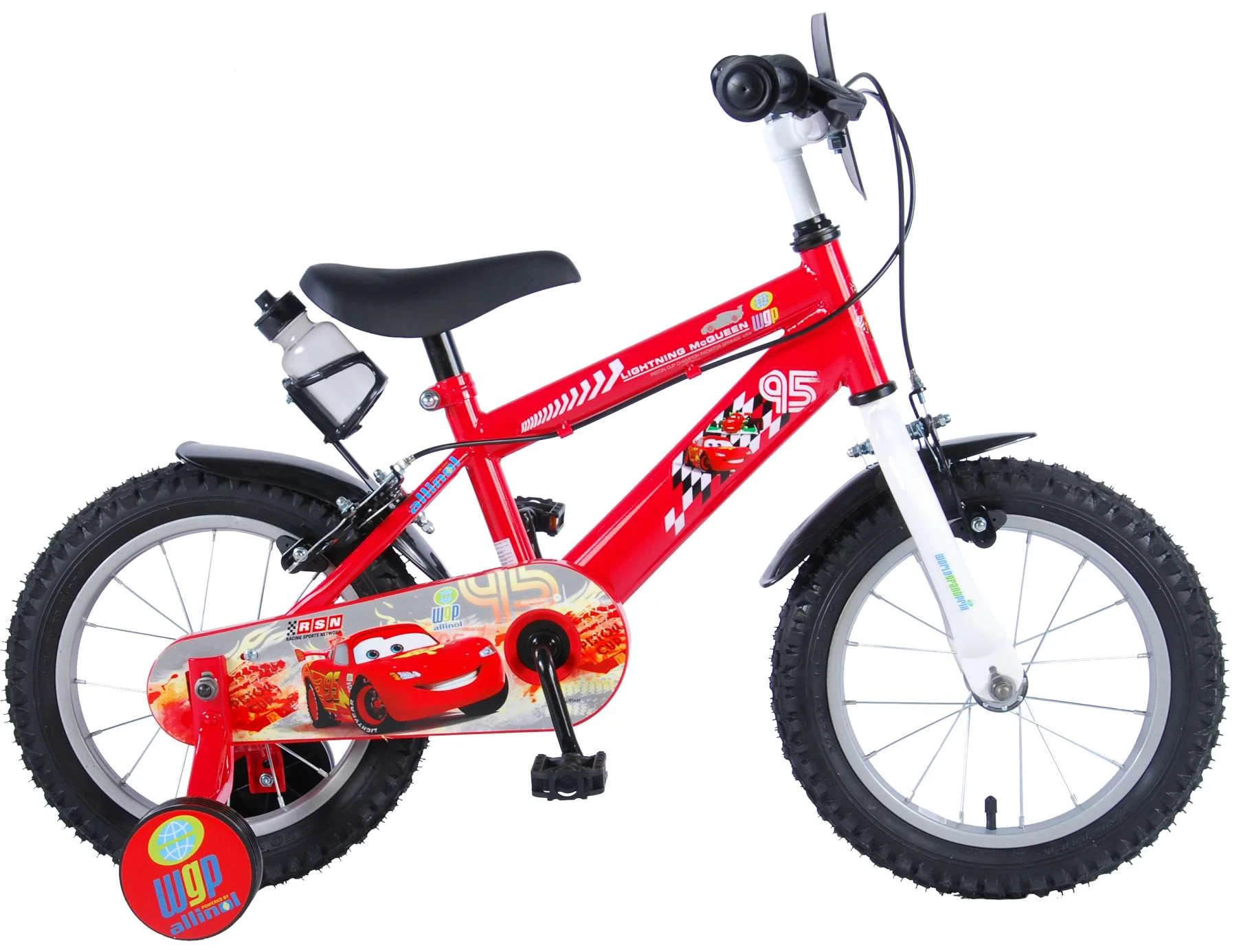 Φωτογραφία προϊόντος: Disney Cars Children s Bicycle - 14" - Red - 11448-CH-IT