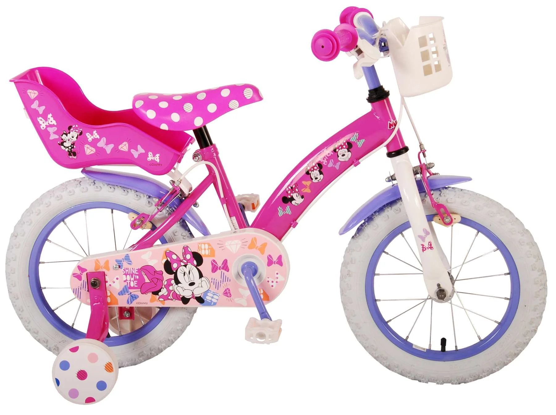 Φωτογραφία προϊόντος: Ποδήλατο Disney Minnie Cutest Ever! 12" - Pink - 21236-CH-IT