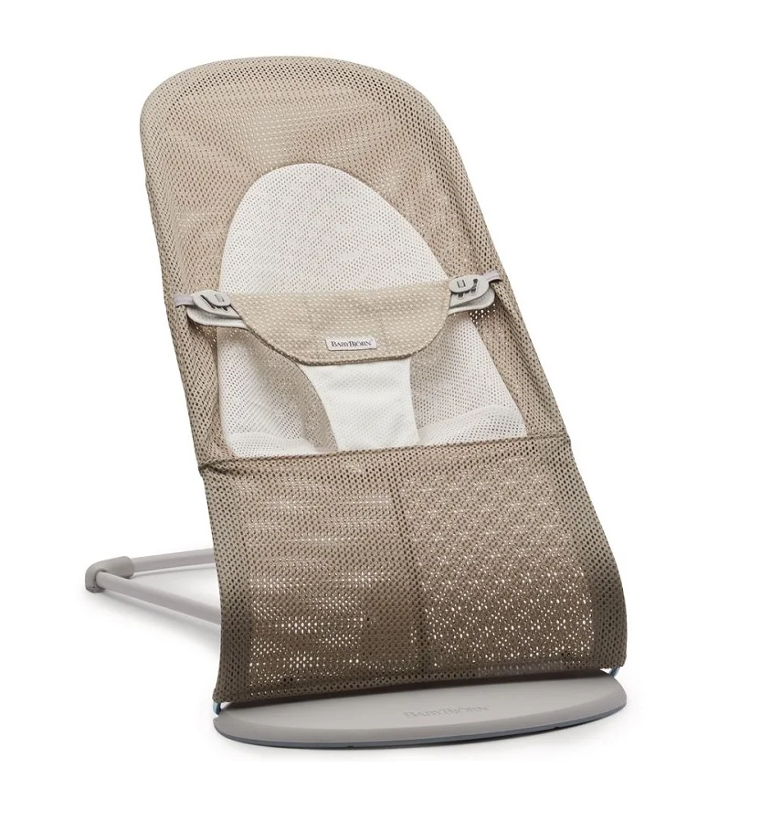 Φωτογραφία προϊόντος: Ριλάξ BabyBjorn Balance Soft, Mesh Grey beige White (LGF) - 1814-005144