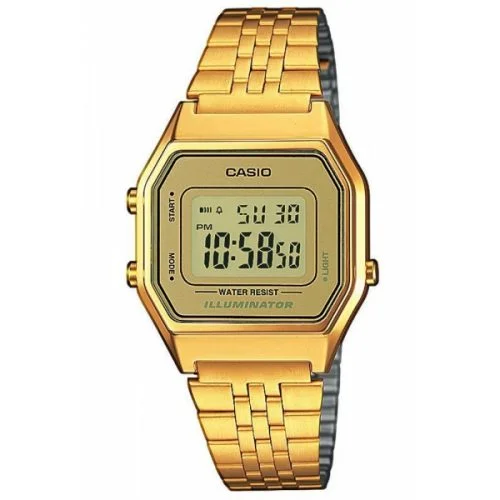 Φωτογραφία προϊόντος: CASIO Collection Gold Stainless Steel Bracelet LA-680WEGA-9ER