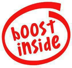 Φωτογραφία προϊόντος: Αυτοκόλλητο Boost inside