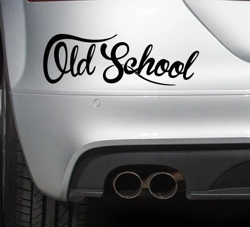 Φωτογραφία προϊόντος: Αυτοκόλλητο Old School