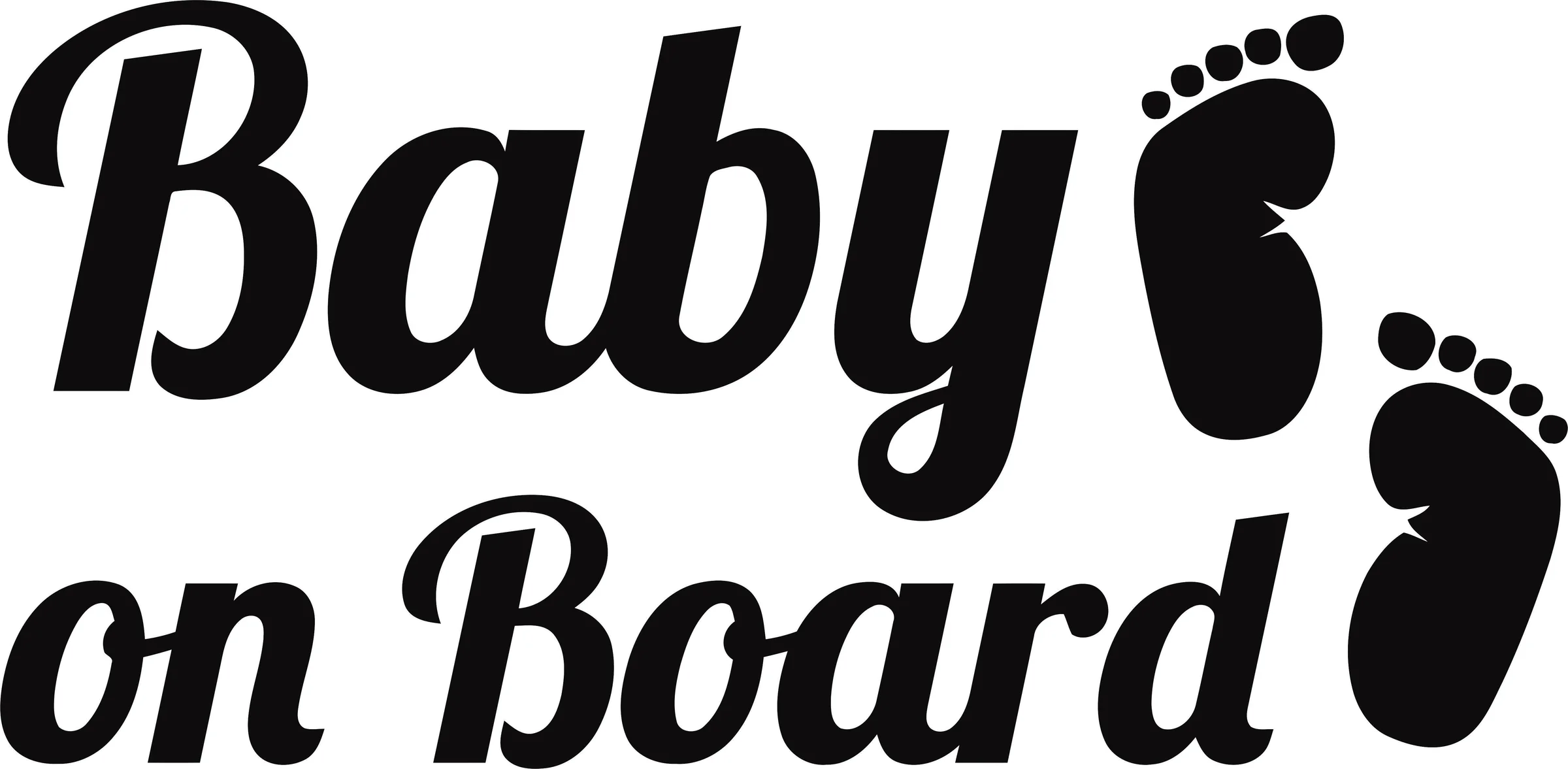 Φωτογραφία προϊόντος: Αυτοκόλλητο Baby on Board No15