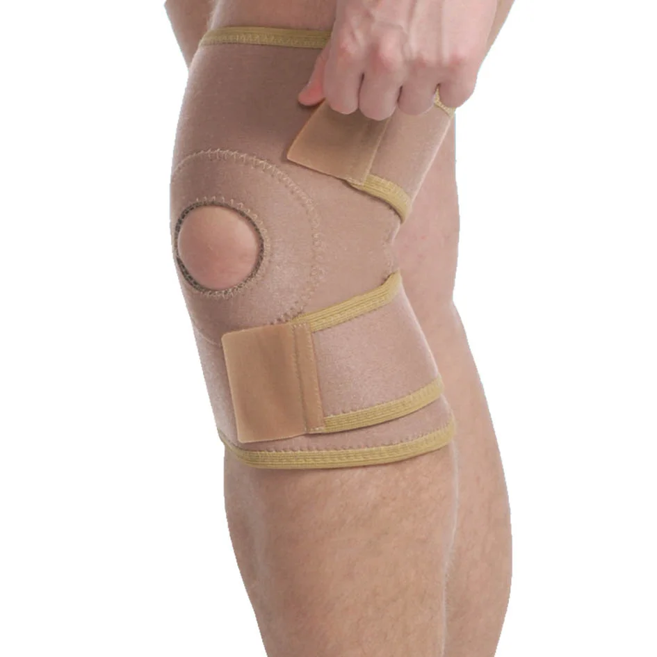 Φωτογραφία προϊόντος: Alfa Care Alfacare Επιγονατίδα Neoprene Ανοικτή Με Μπανέλες KING SIZE AC-1054B