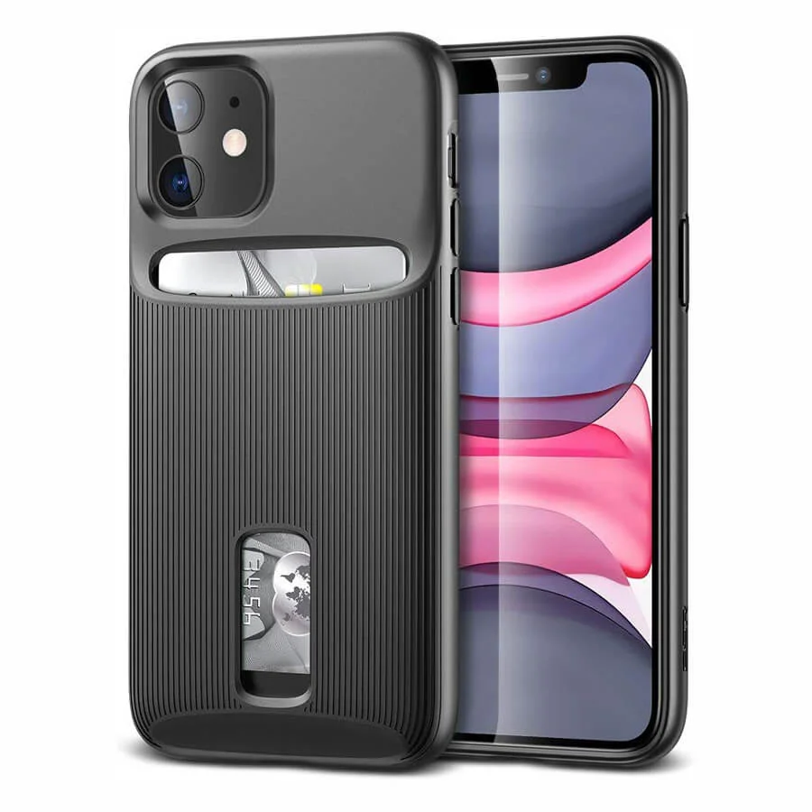 Φωτογραφία προϊόντος: ESR iPhone 11 Wallet Armor Black (4894240098189)