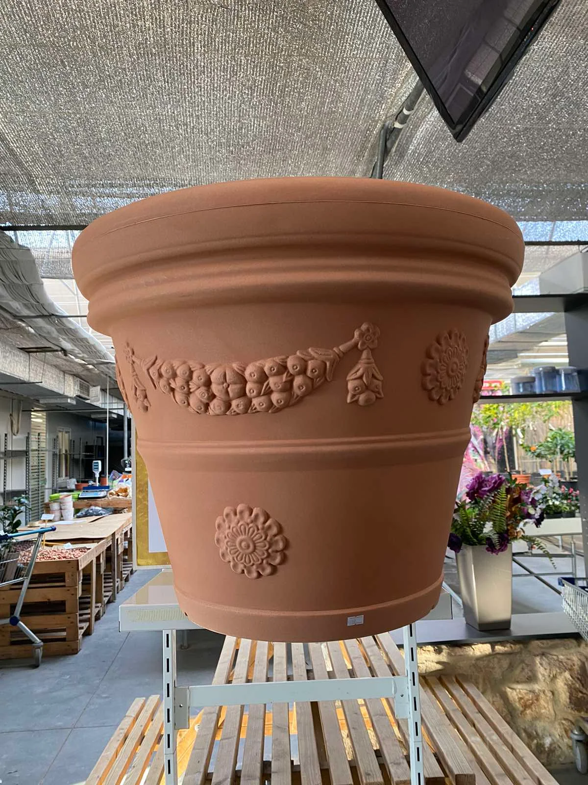Φωτογραφία προϊόντος: Idel Pot Premium 70X57H Vaso Tondo Festonato Imprun