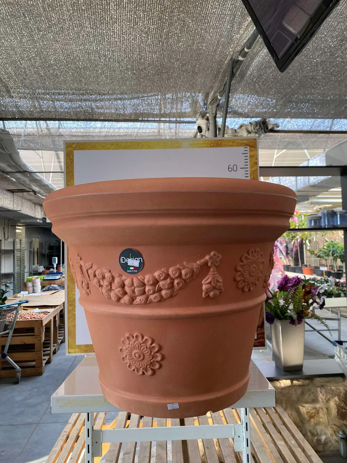 Φωτογραφία προϊόντος: Idel Pot Premium 60X47H Vaso Tondo Festonato Imprun