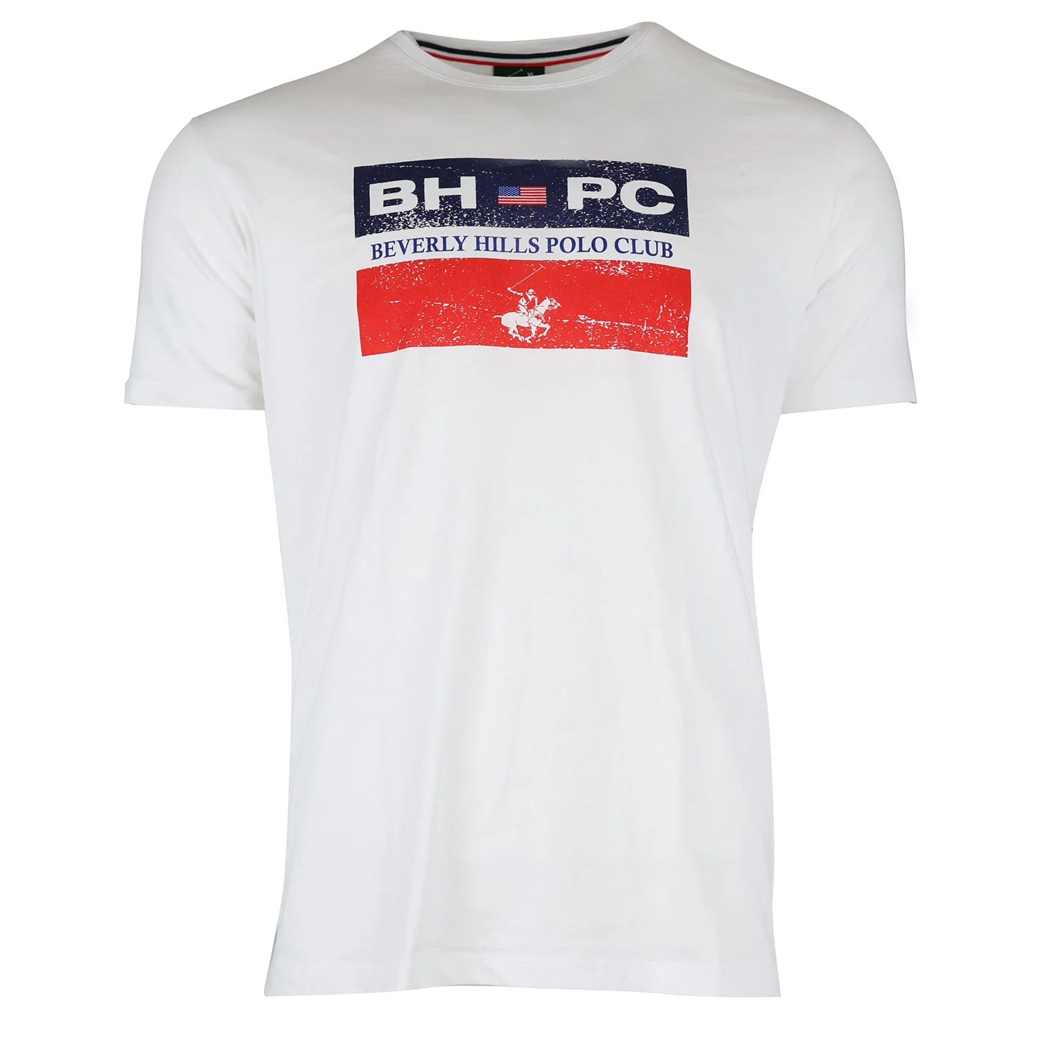 Φωτογραφία προϊόντος: Beverly Hills Polo Club T-Shirt 100% Cotton | BHPC | TS41762 Λευκό