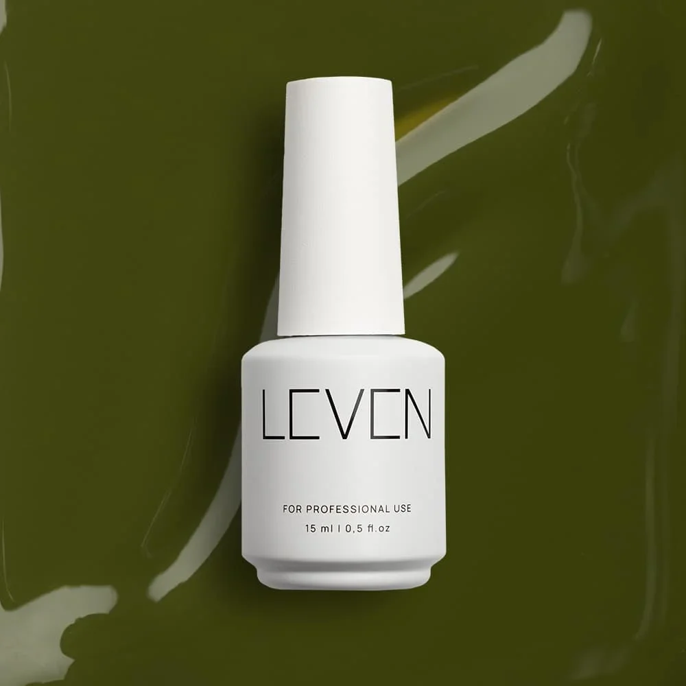 Φωτογραφία προϊόντος: Leven | Ημιμόνιμο βερνίκι 15ml no. 072 Olive
