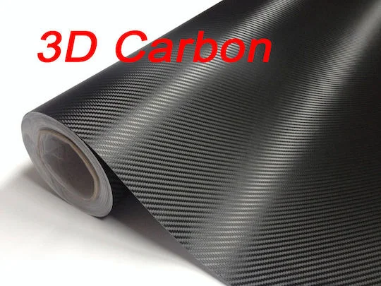 Φωτογραφία προϊόντος: Adhesive Film for Car Carbon 60 x 100cm in Black Colour