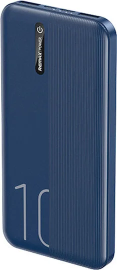 Φωτογραφία προϊόντος: Remax RPP-295 Power Bank 10000mAh με 2 Θύρες USB-A και Θύρα USB-C Μπλε 40948989
